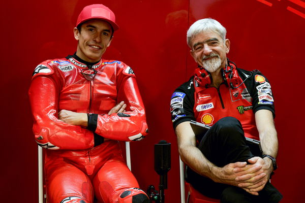 Marc Marquez with Gigi Dall'Igna