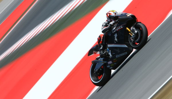 Marco Melandri on the Hayate Racing Team 'Kawasaki ZX-RR' at the 2009 Catalunya MotoGP