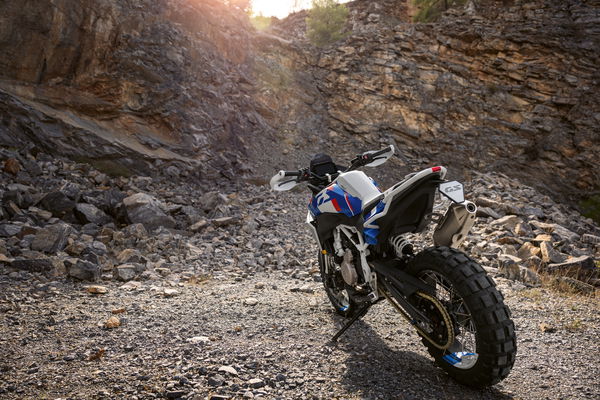 New BMW F450 GS rear