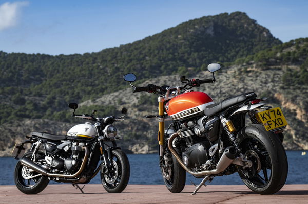 The Speed Twin 1200 and Speed Twin 1200 RS