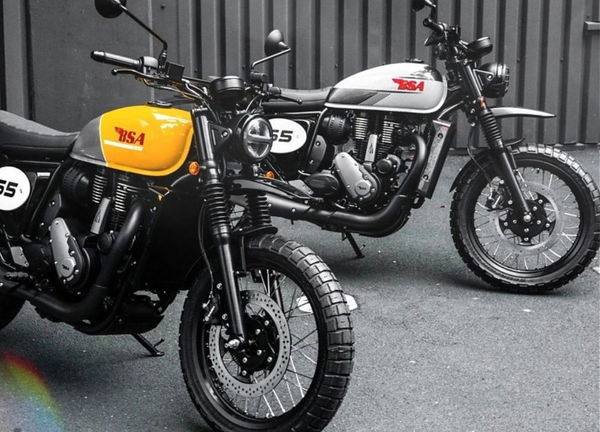 The BSA B65 Scrambler