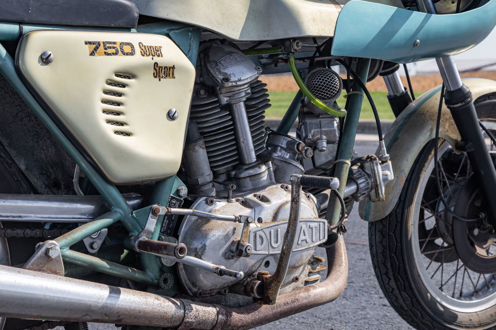 Everything about the bike screams originality