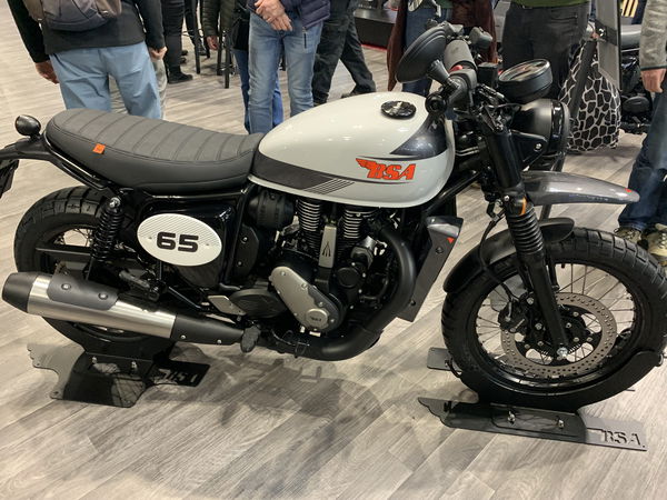 The B65 Scrambler from BSA