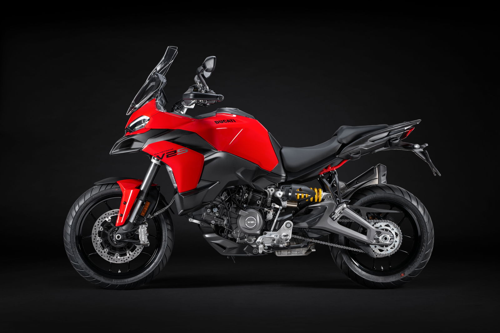 Multistrada V2 side profile