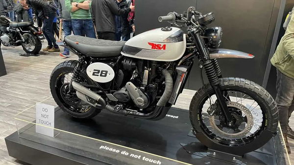 The BSA B65 Scrambler