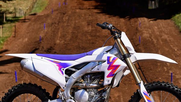 a Yamaha dirtbike