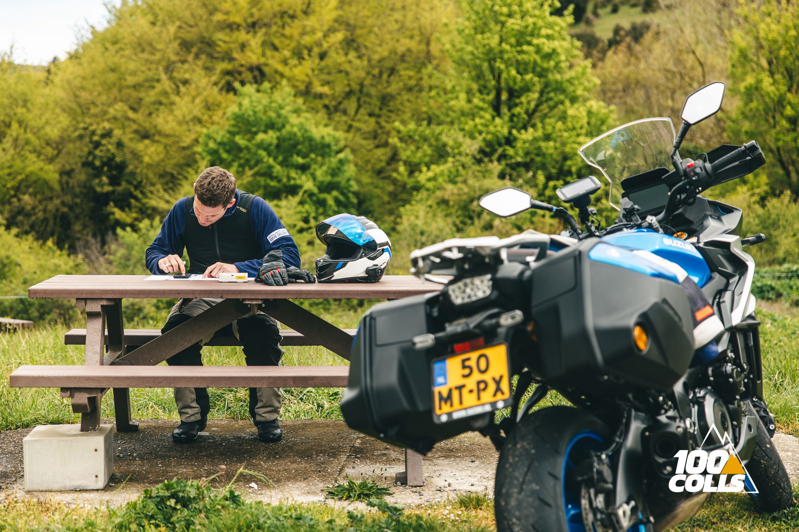 Riders have 48-hours over three days to tick off as many 'Colls' as they can