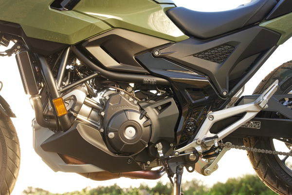 the bike is available in either manual or DCT versions