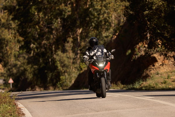 The new DCT version of the NC750X features a new clutch system