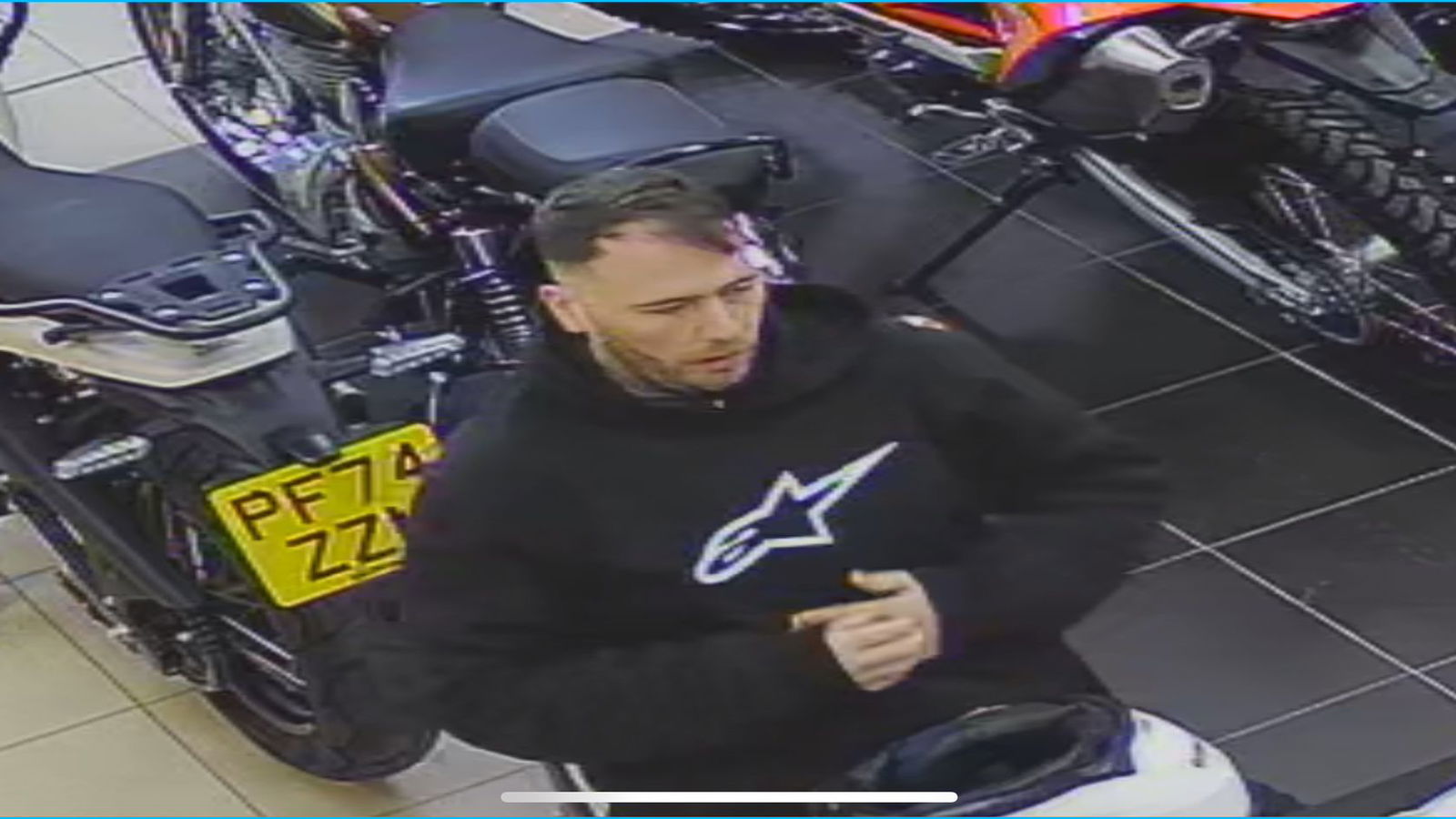 Motorcycle thief
