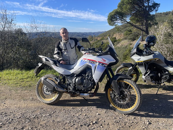 The Honda XL750 Transalp launch ride