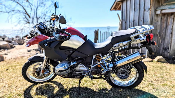 Neil Peart's BMW R1200 GS