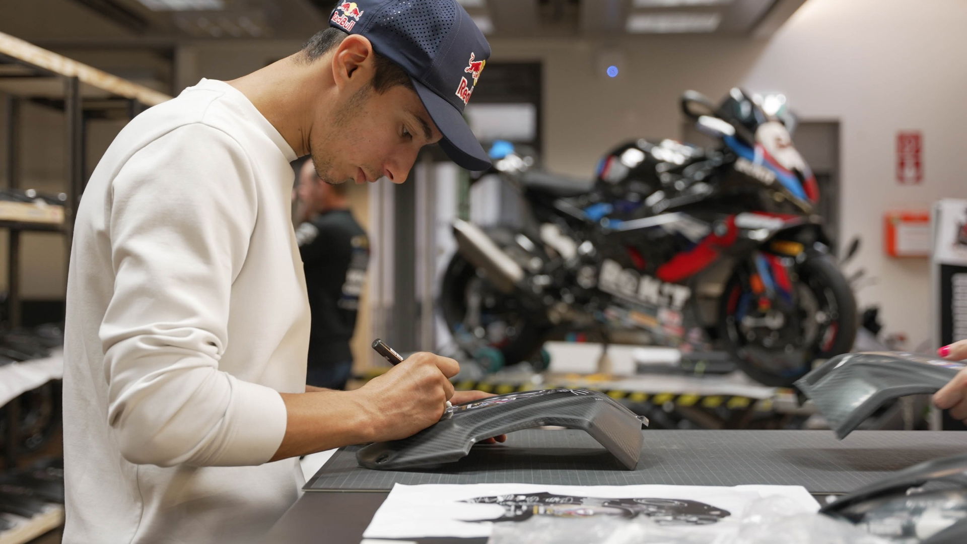 Toprak Razgatlioglu and his BMW M1000 RR Champions Edition