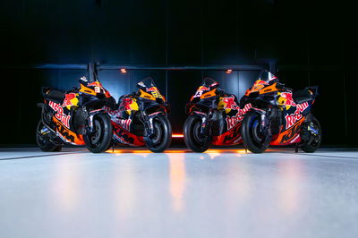 KTM MotoGP bikes