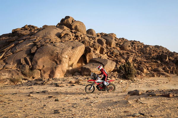 The Segway X1000 competing in the Dakar Rally