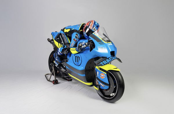 The Trackhouse Racing Aprilia RSGP MotoGP bike