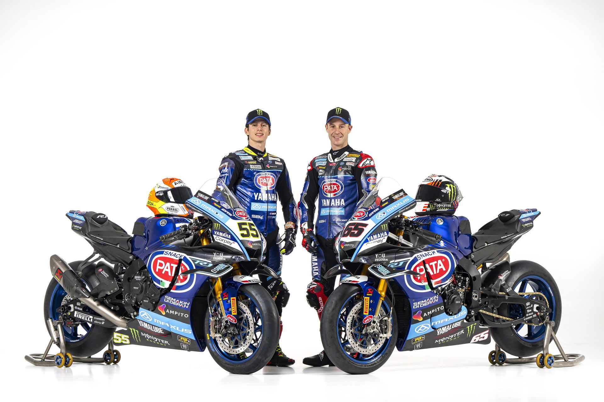 Pata Yamaha 2025 WorldSBK launch. Credit: Yamaha Racing.