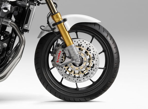 The Brembo braking system of the CB1300 Super Four SP Final Edition