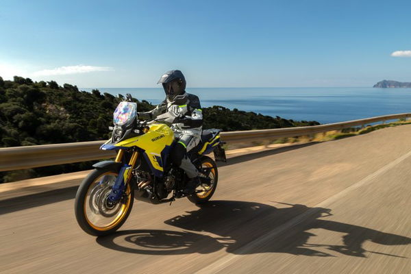 Suzuki V-Strom adventure bike