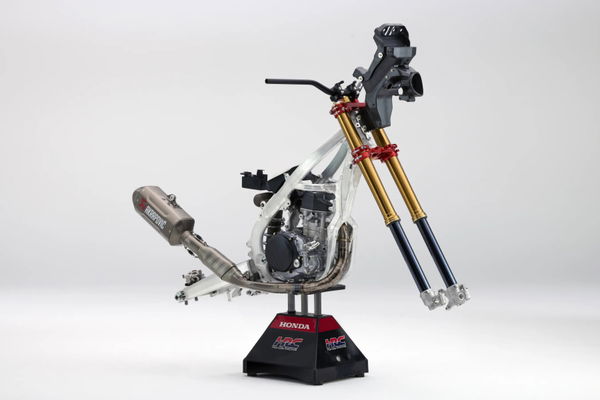 The Honda CRF450RX Rally kit parts