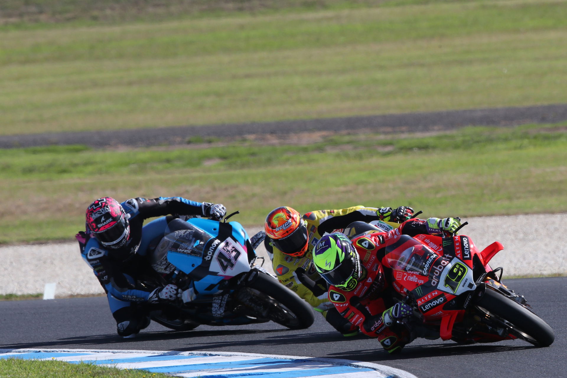 Scott Redding, Andrea Iannone, Alvaro Bautista