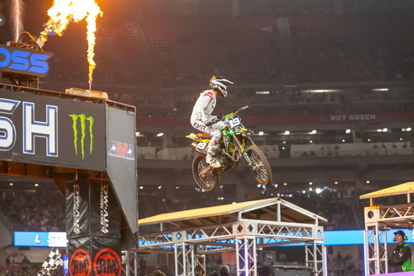 Jordan Smith takes Triumph's first win in AMA Supercross