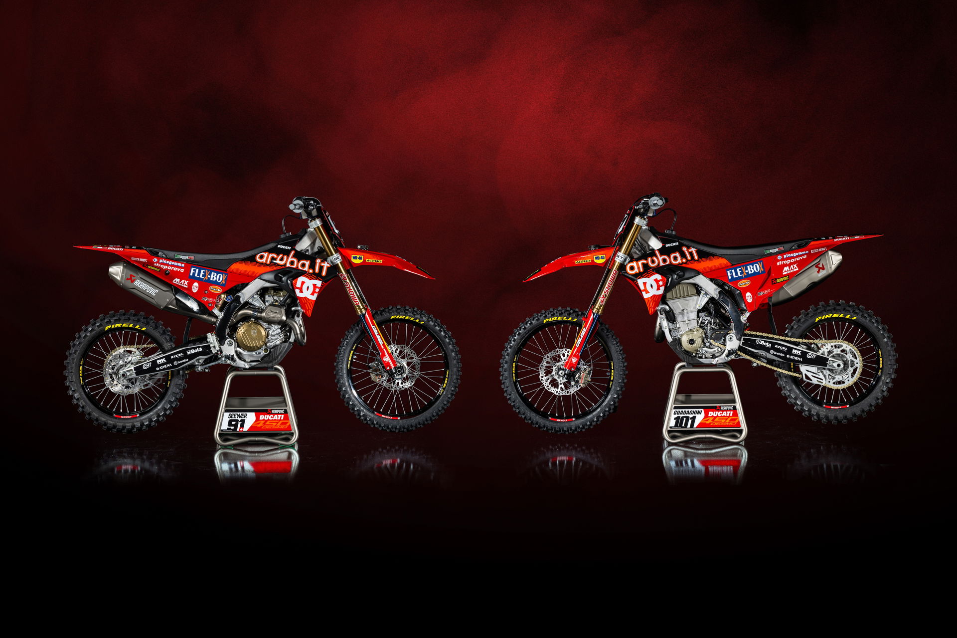 Ducati MXGP bikes