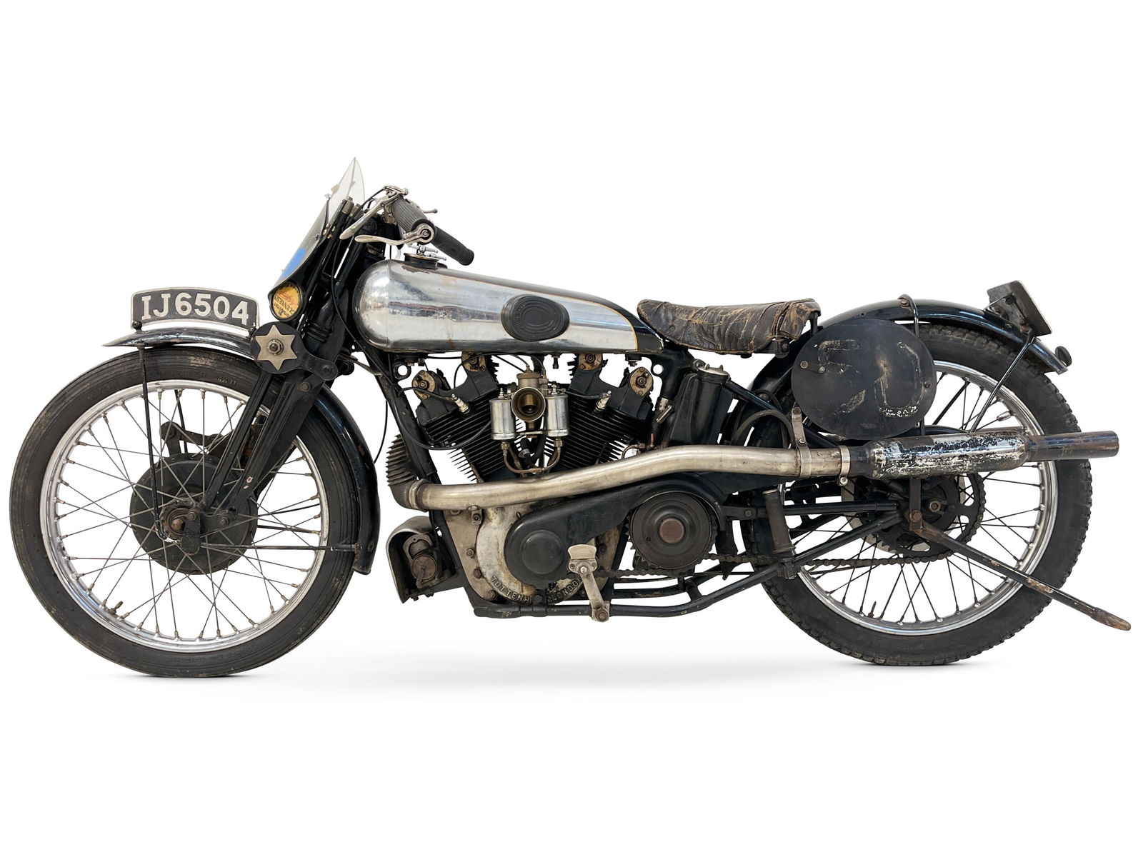 An ex-Ulster GP Brough Superior SS100