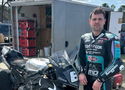 Michael Dunlop ahead of the Daytona 200