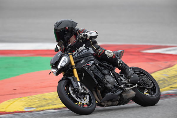 Speed Triple 1200 RS - riding track