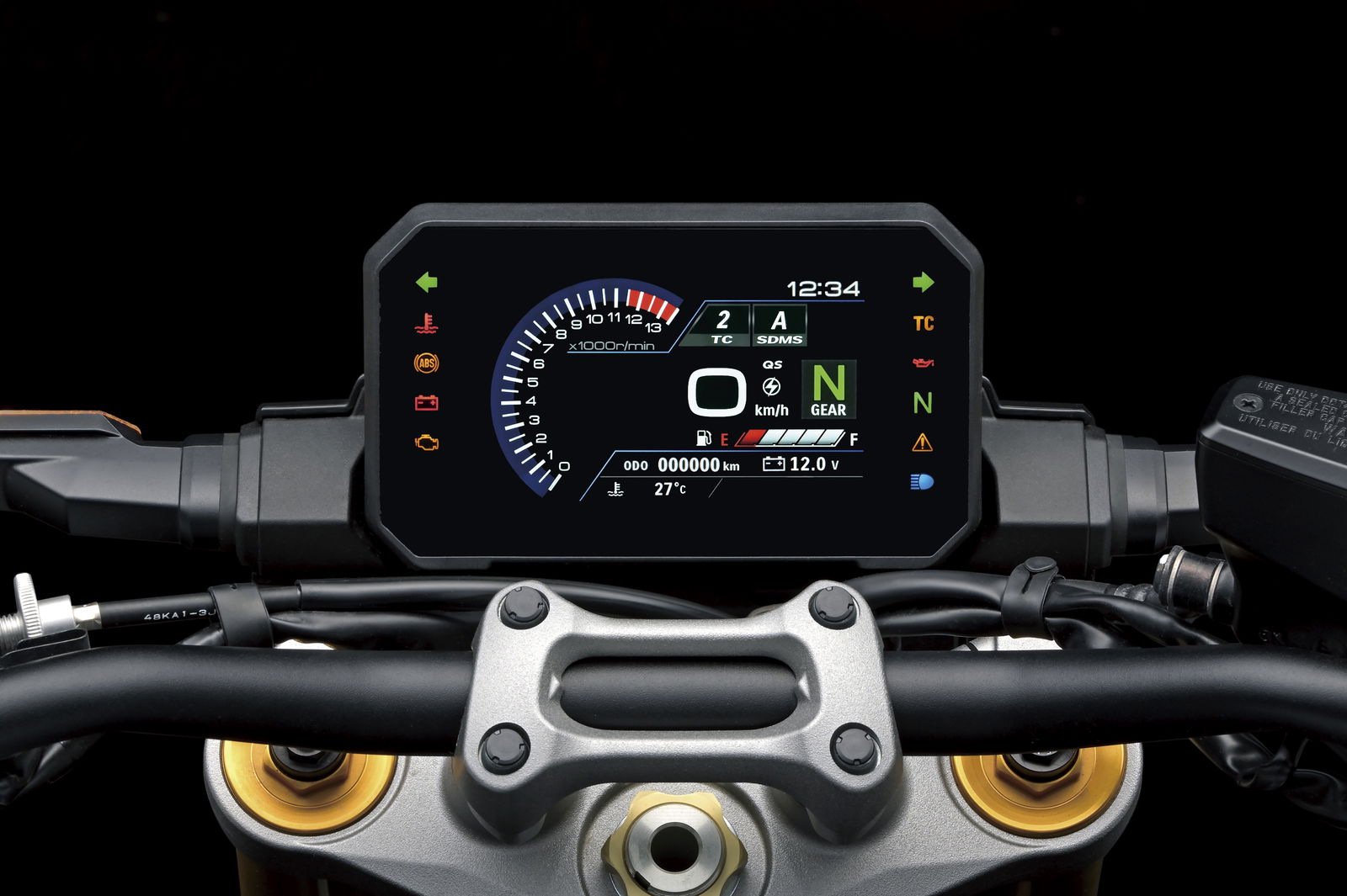 New Suzuki GSX-S1000 TFT display