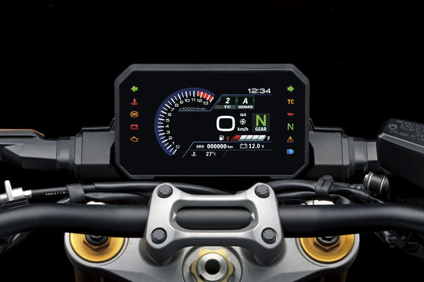 New Suzuki GSX-S1000 TFT display