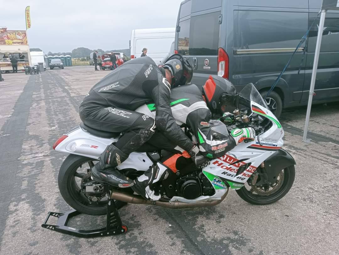 The bike has been heavily adapted for the attempt