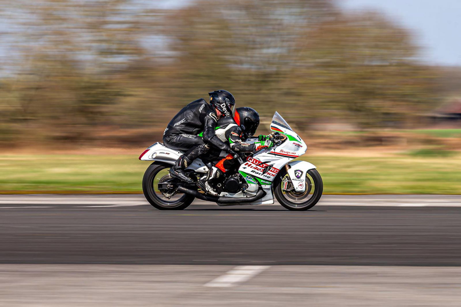 Holeshot Racing Pillion Speed Record
