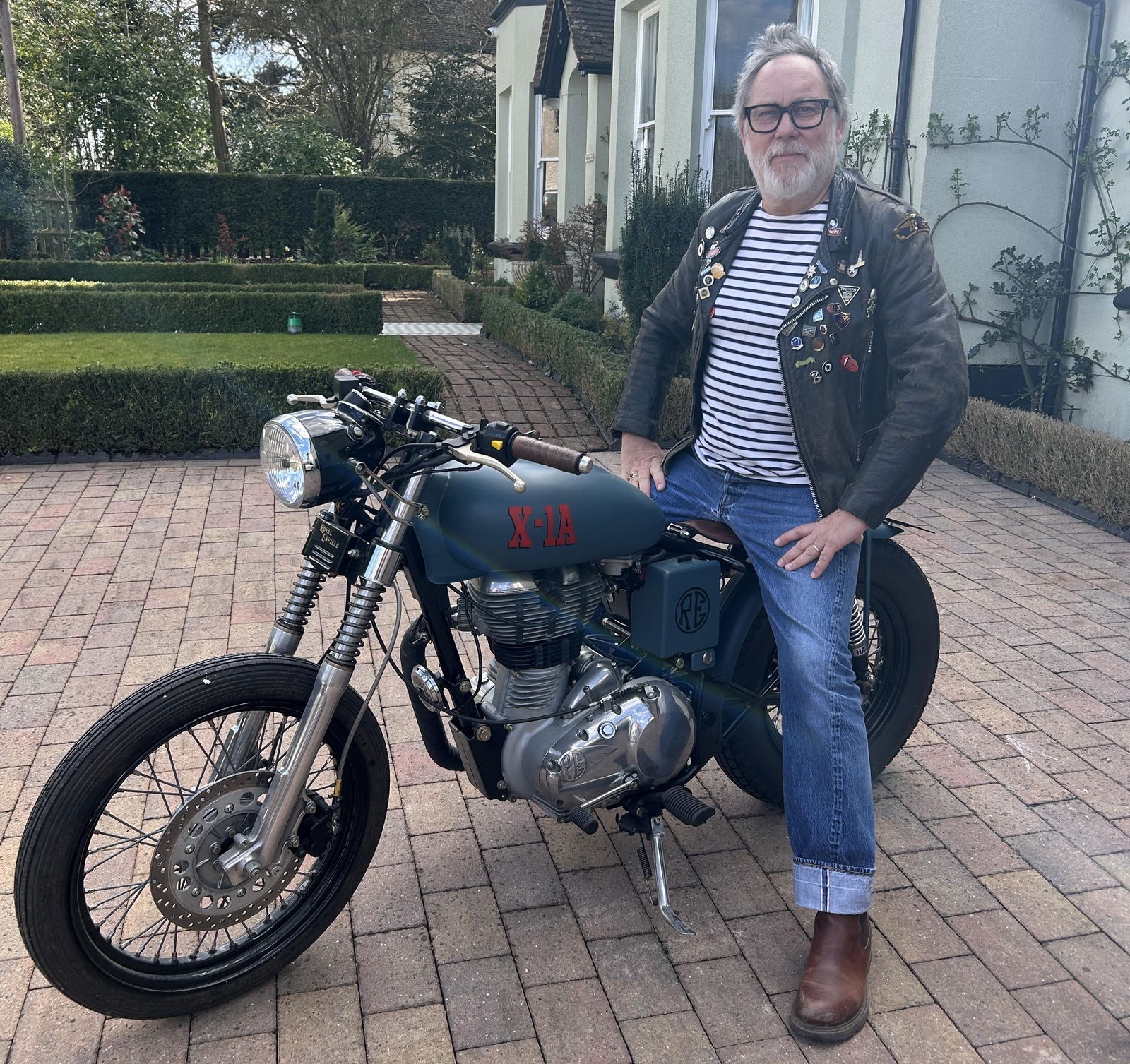 Jim Moir's custom Royal Enfield