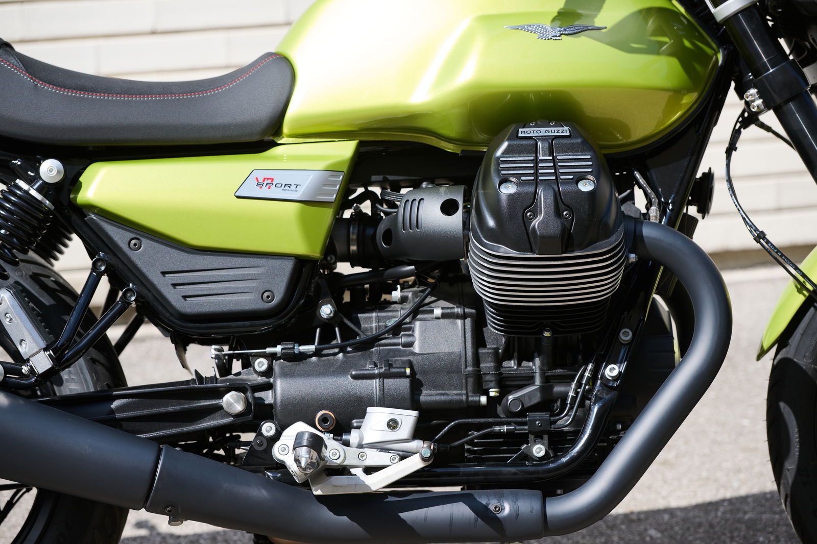 The V7 Sport - detail