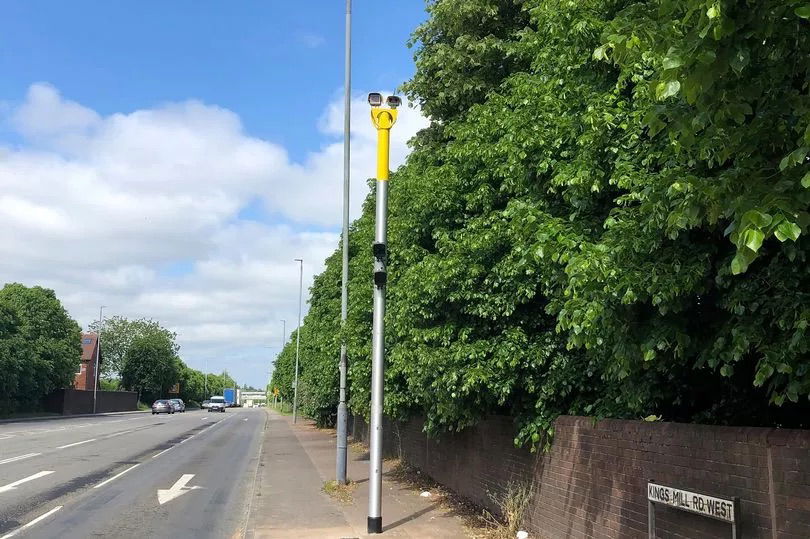 A speed camera - Pic: Nottinghamshire Police