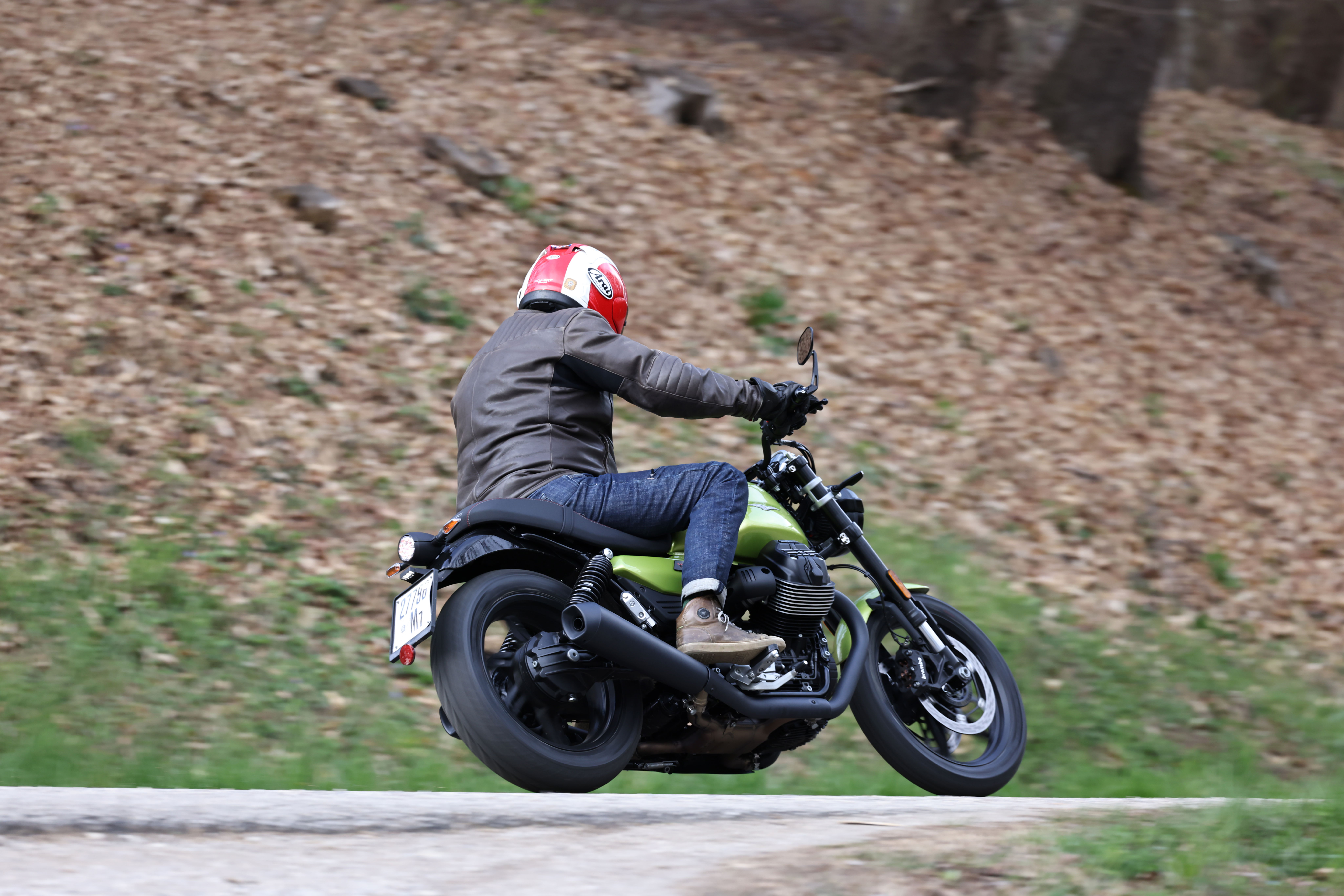The V7 Sport - riding
