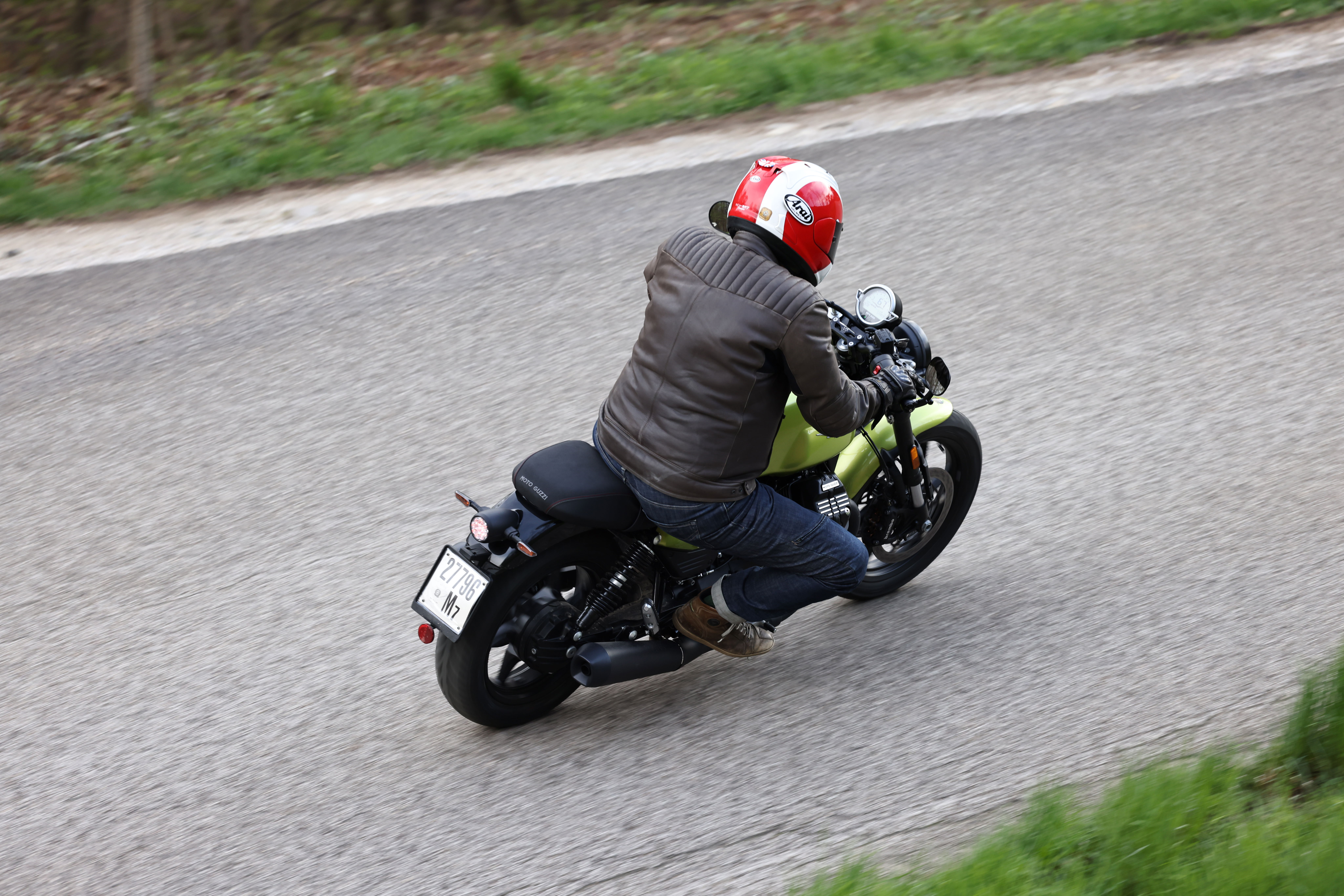 The V7 Sport - riding