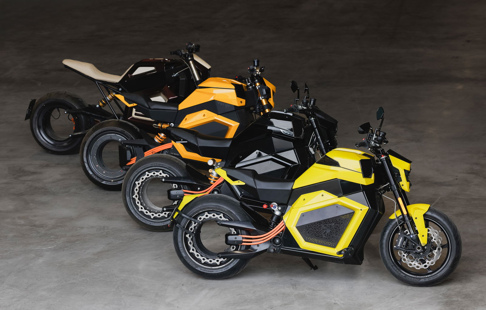 Verge Motorcycles line-up