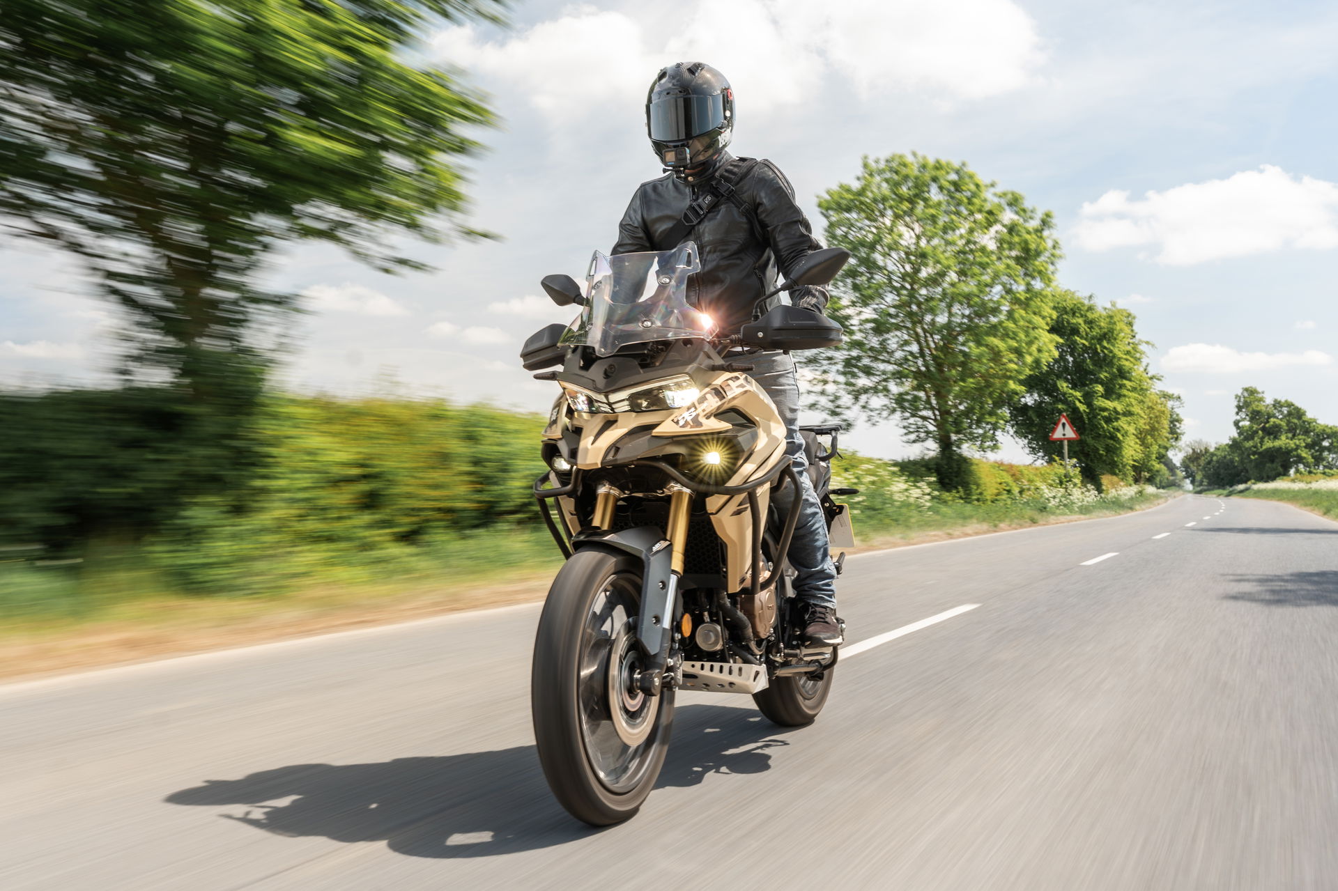 The Voge DS625X - riding