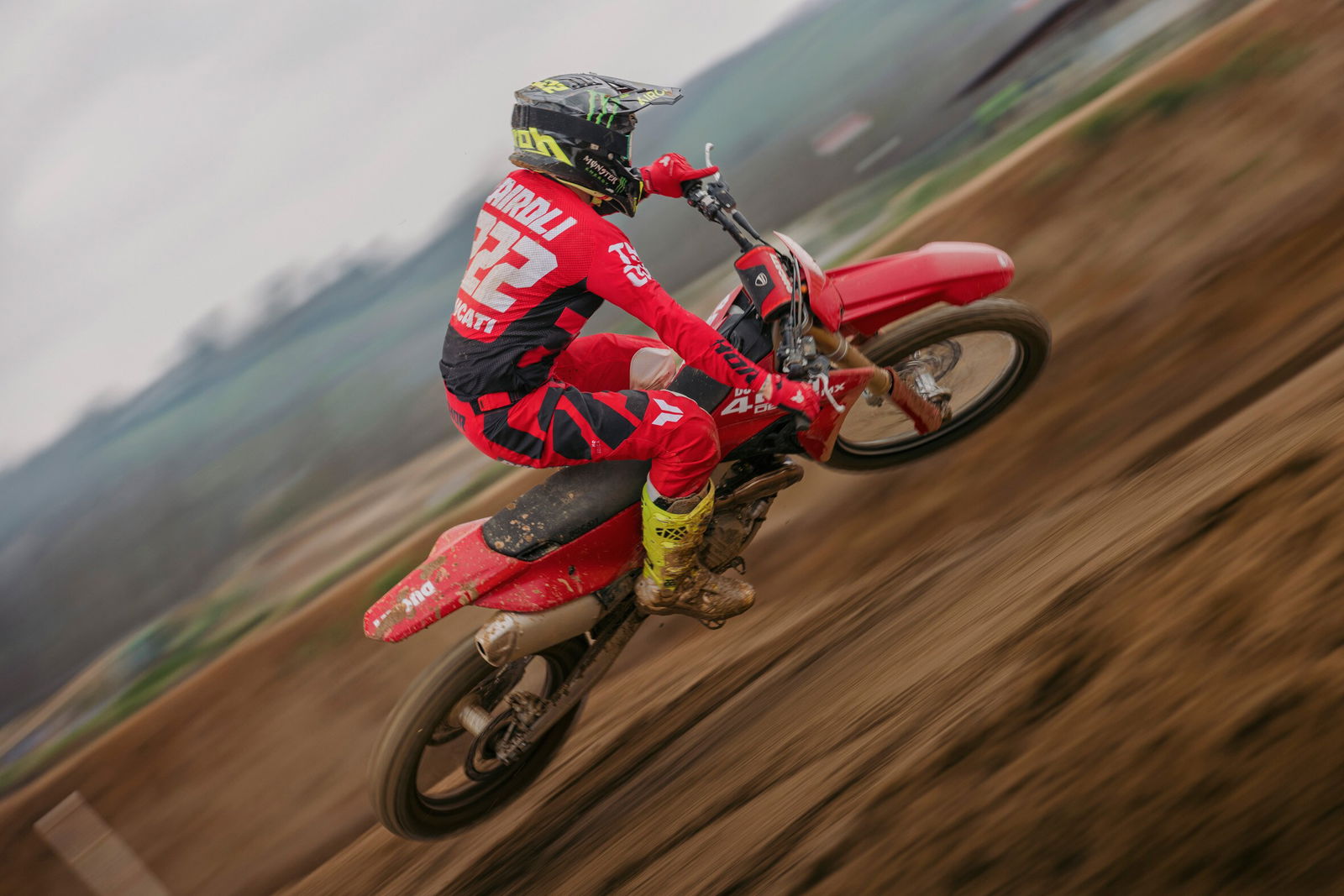 The Ducati Desmo450 MX