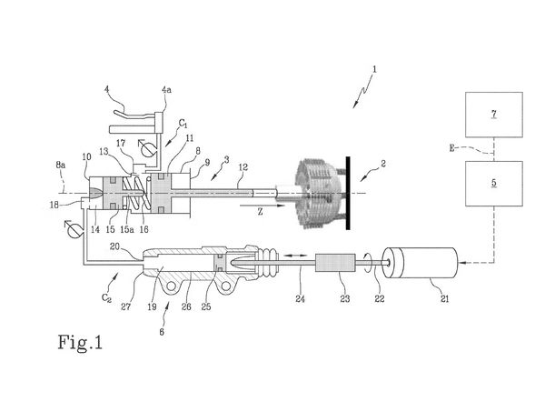 A Ducati patent for an automated clutch