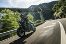 A Yamaha MT-09 Y-AMT model