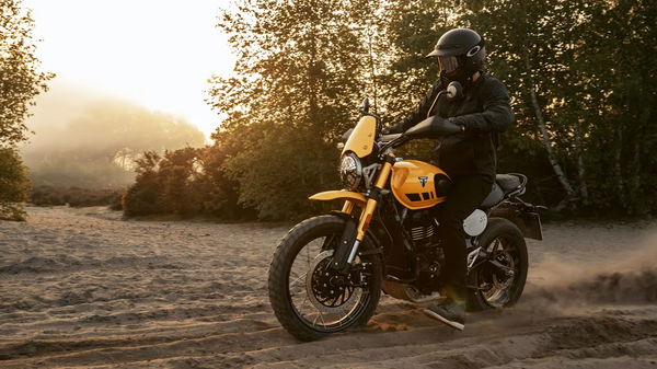 The Scrambler 400 XC - riding