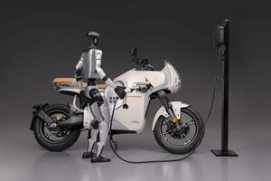 The new Honda E-VO electric cafe racer