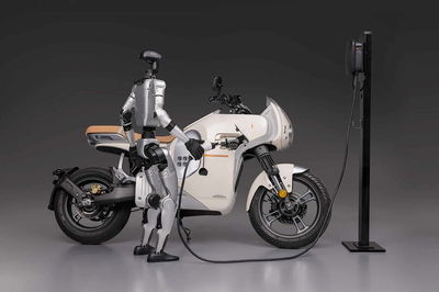 The new Honda E-VO electric cafe racer