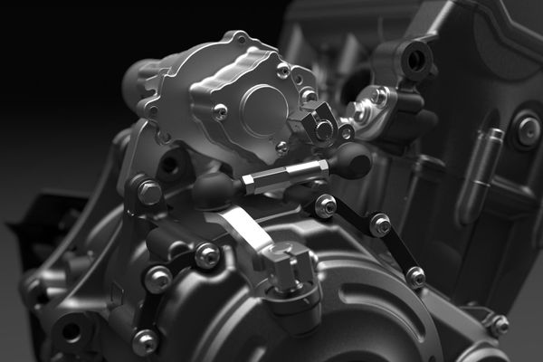 The clutch actuator of the Y-AMT