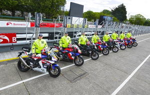Honda Racing and TT marshals