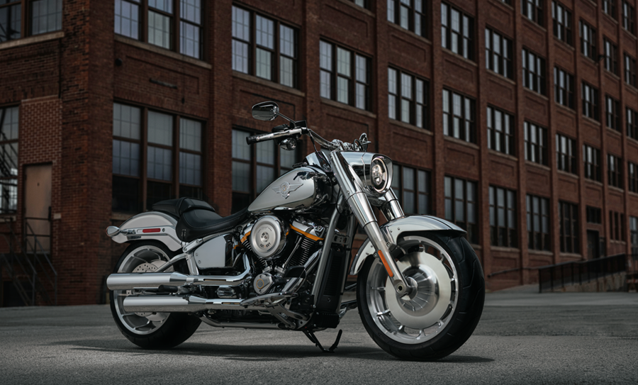 Harley-Davidson Fat Boy Gray Ghost